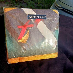 Artstyle 120 Graduation Napkins 3 Ply 13" x 13"